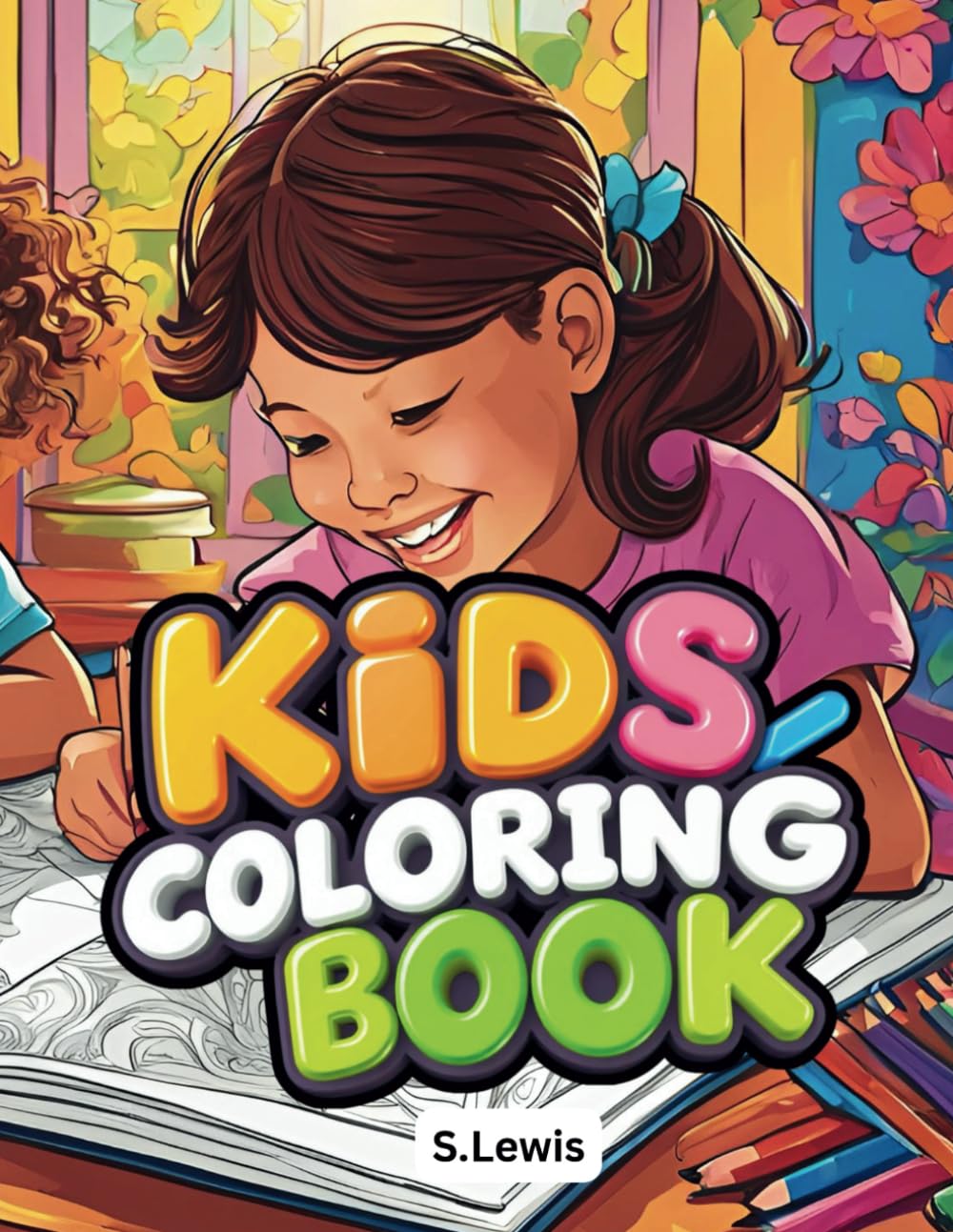 Kids Coloring Book: 60 Coloring Pages for Children, Featuring Bold, Simple Designs for Creative Fun