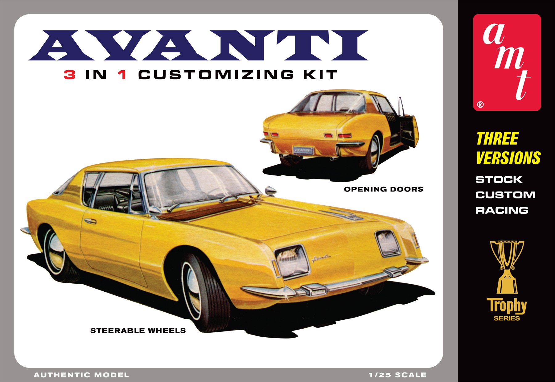 Amazon | AMT 1/25 1963 スチュードベーカー・アヴァンティ