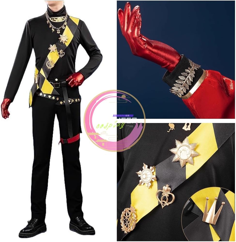 Amazon.co.jp: 【GK】実物撮影！帽付きツイステ風 トリックキング