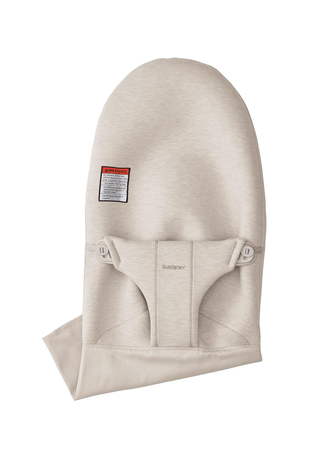 BabyBjörn Fabric Seat Bouncer Bliss, 3D-Jersey, Light Beige