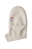 Vista 1 de BabyBjörn Fabric Seat Bouncer Bliss, 3D-Jersey, Light Beige
