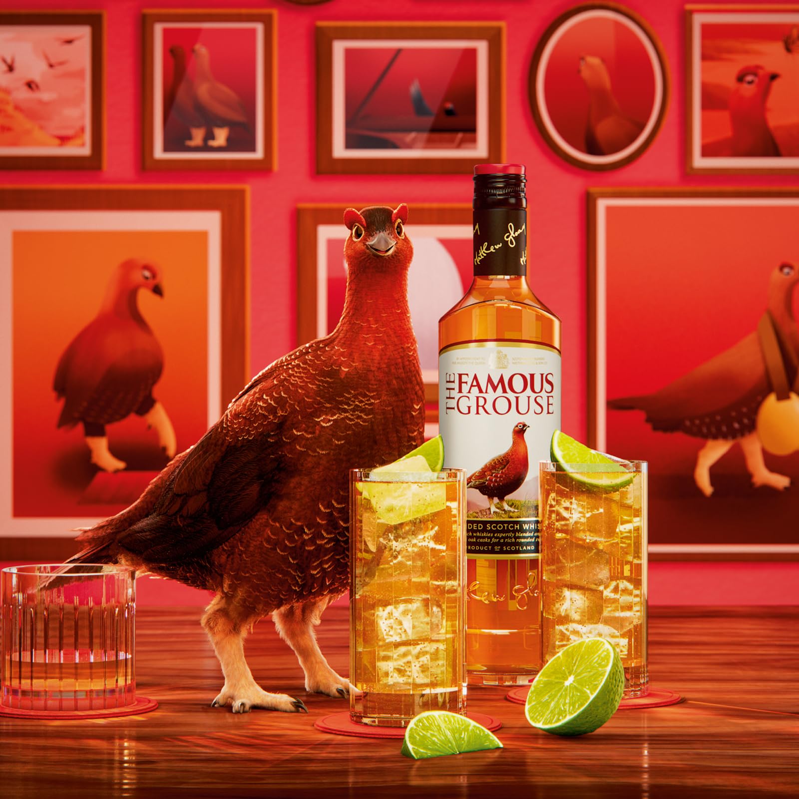 Famous Grouse Finest Blended Scotch Whisky Intense and Sweet