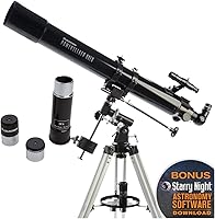 Vista 9 de Celestron Equatorial PowerSeeker