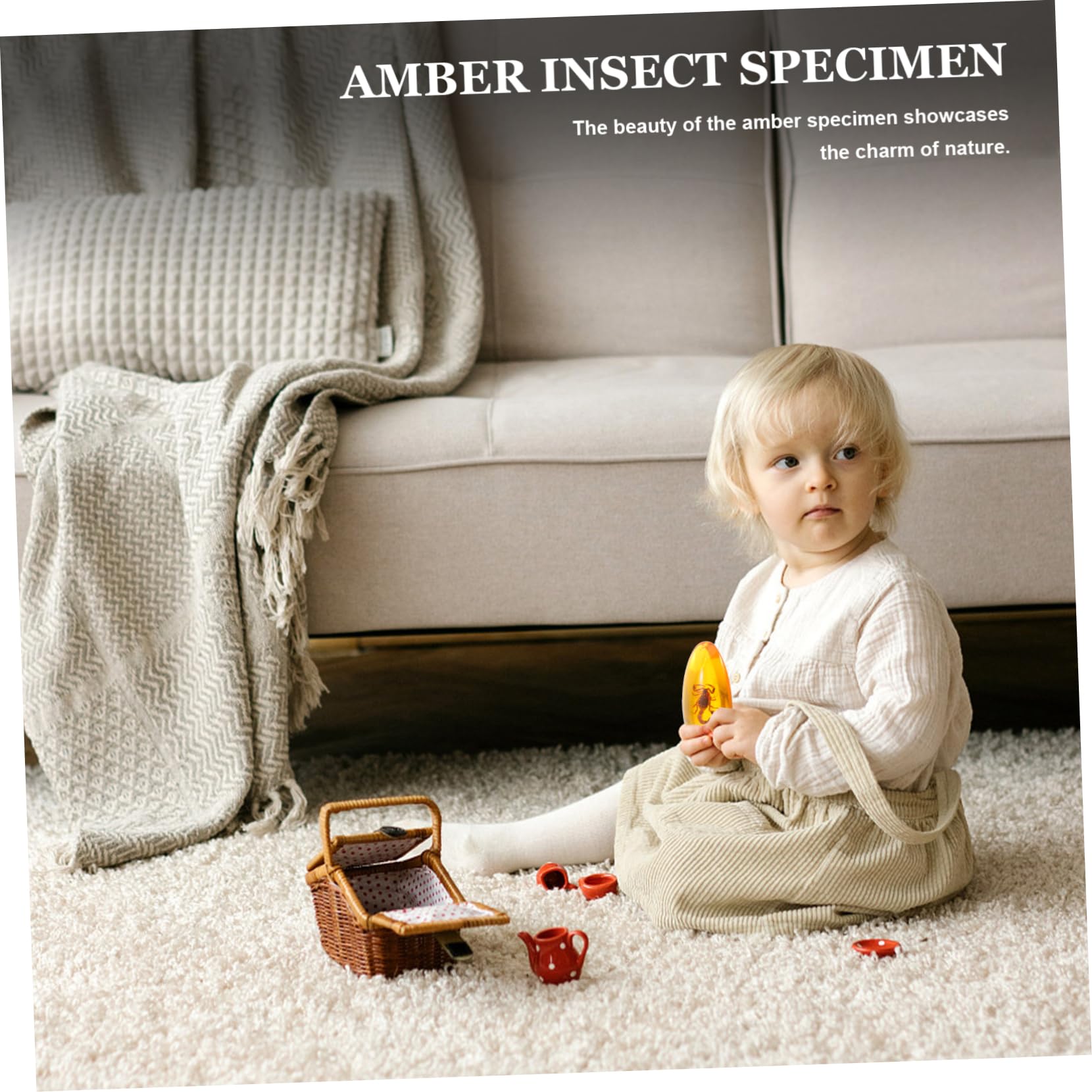 Mobestech Amber Insect Amber Specimen Insect Stone Specimen Amber Stone Amber Insect Specimen Stone Insect Specimen Amber Adornment Home Decor Insect Sample Insect Decor Resin