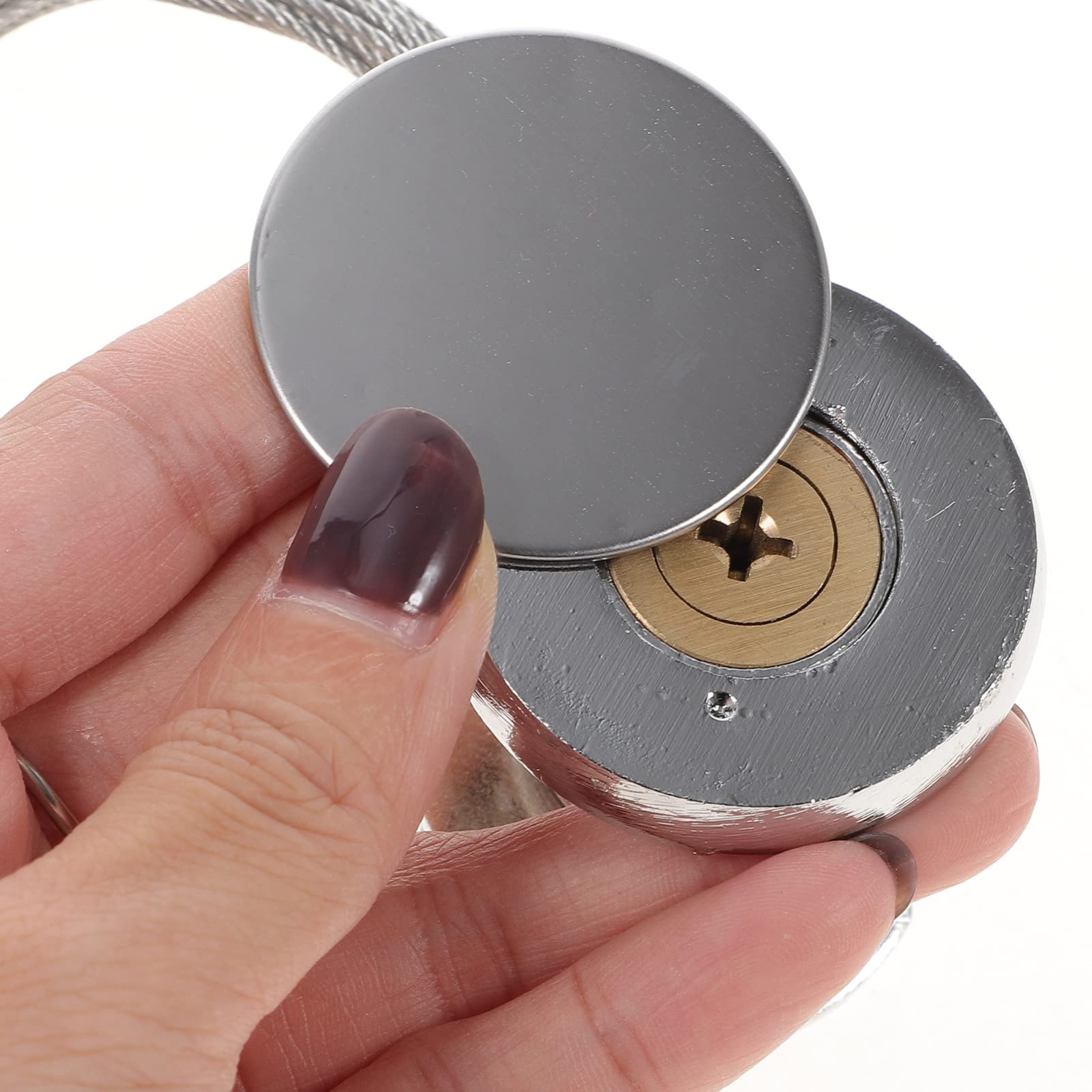 POPETPOP Cerradura De Puerta Cerradura De Liberación De Emergencia Para Puerta De Garaje Casillero De Puerta De Seguridad Para El Hogar Para Hotel De Garaje 5. 5X4cm