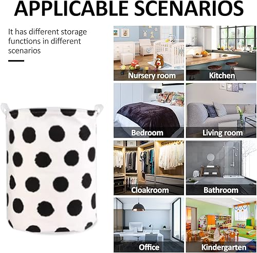 Miniatura 5 de RoyBoder Cesta plegable para ropa sucia en el dormitorio impermeable para el baño bolsa de lavandería grande en el dormitorio universitario