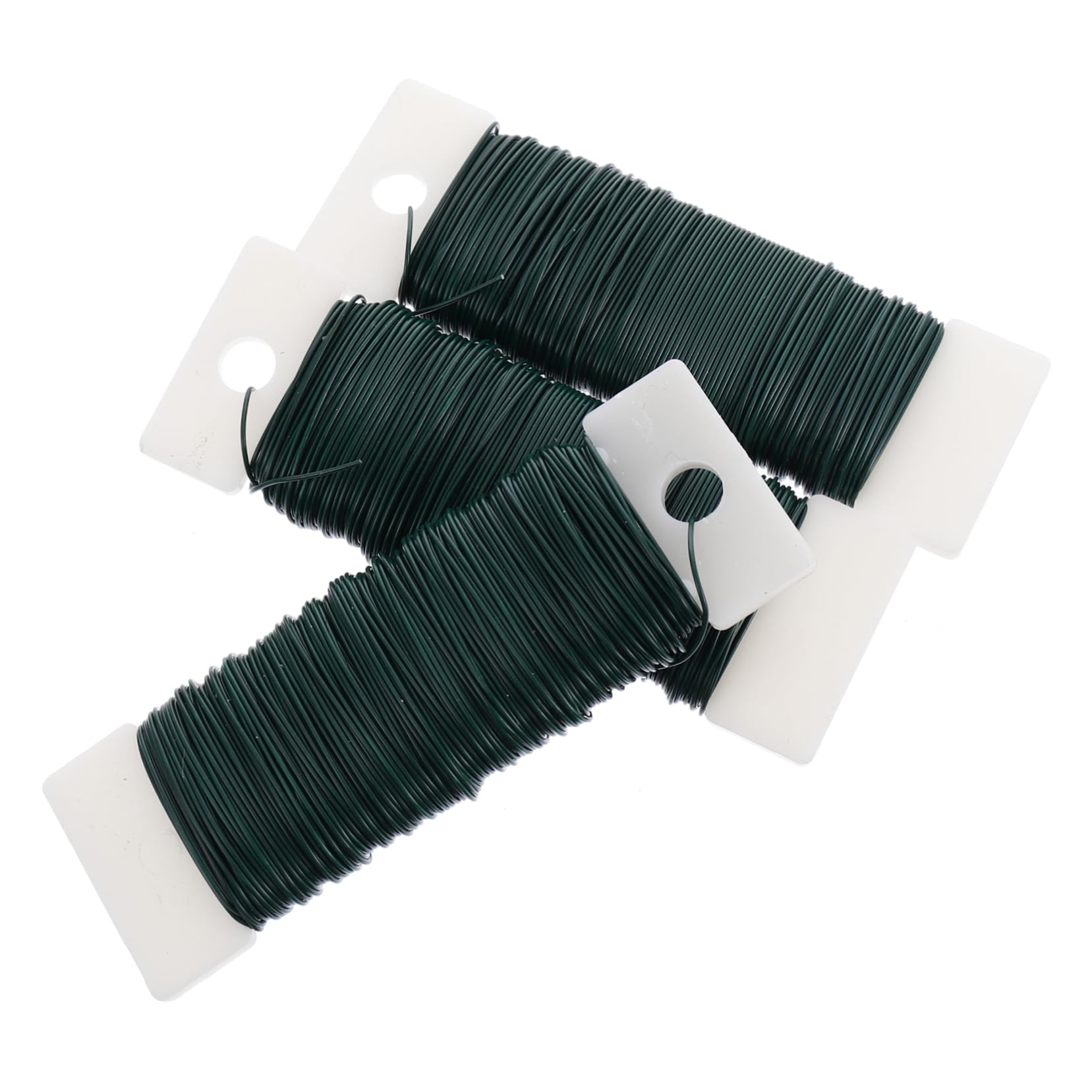 DOITOOL 3pcs Bendable DIY Iron Wire for Crafts Multi Functional Floral Wire for Plant Support Arrangement for Garden Decoration and Creative Projects