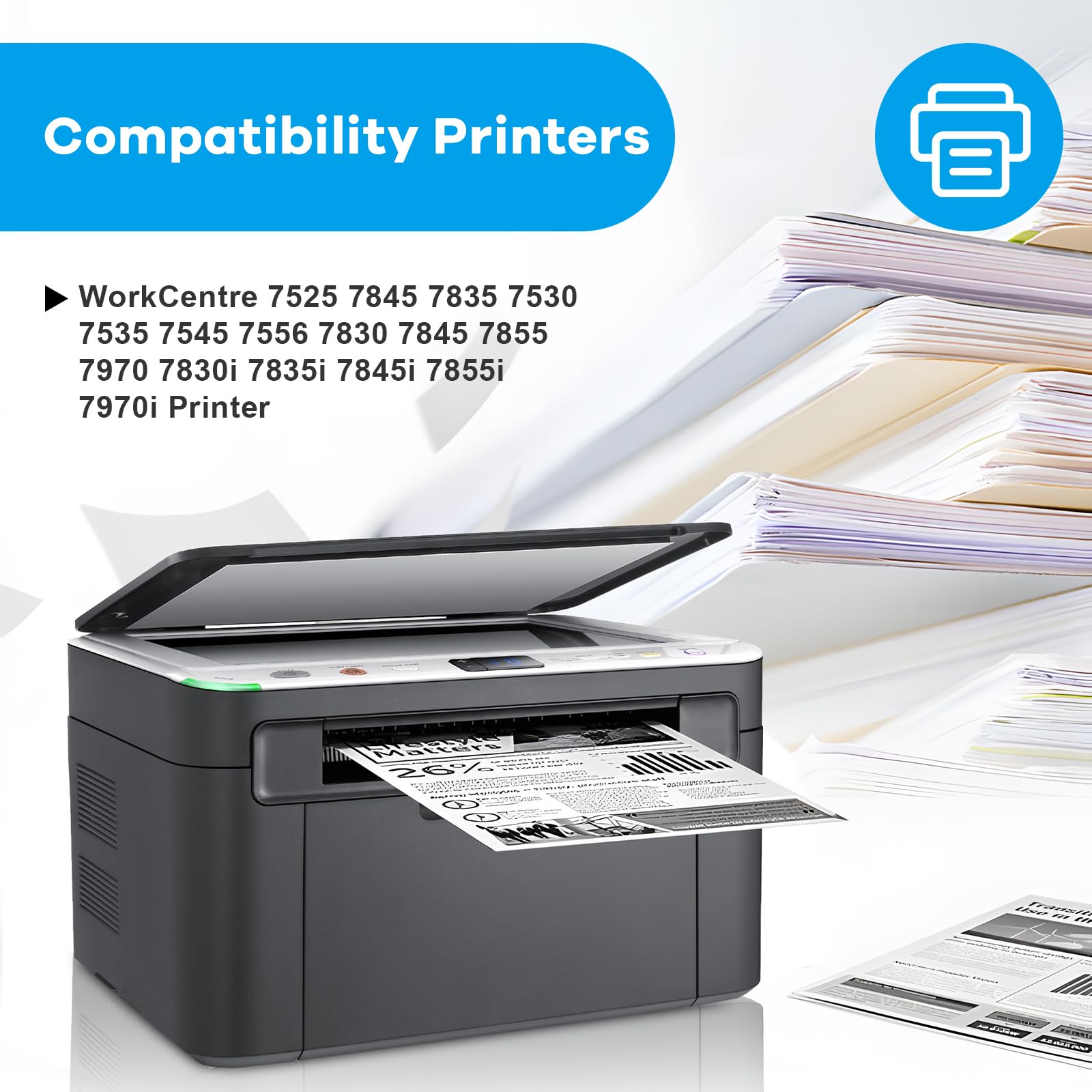 Black Xerox Phaser 700 Toner Cartridges CMYK Set, For Laser Printer At ₹ 2408/piece In Mumbai - Foto 4