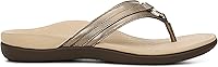 Vista 31 de Sandalias Vionic Tide Aloe, con tira para dedos, con diamantes de imitación, con soporte de arco ortopédico oculto, para mujer Moca