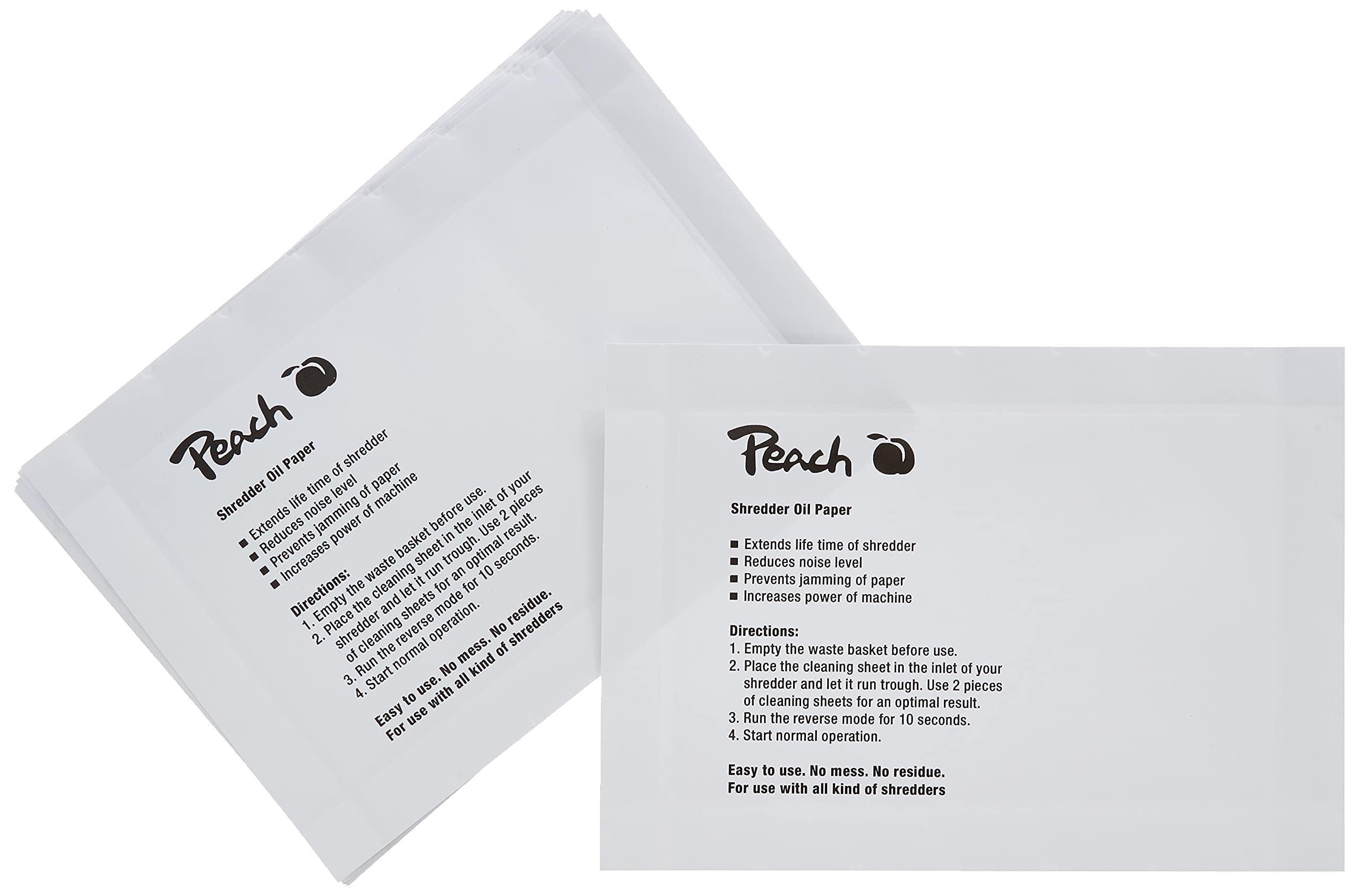 Peach PS100-00 Destructeur de documents
