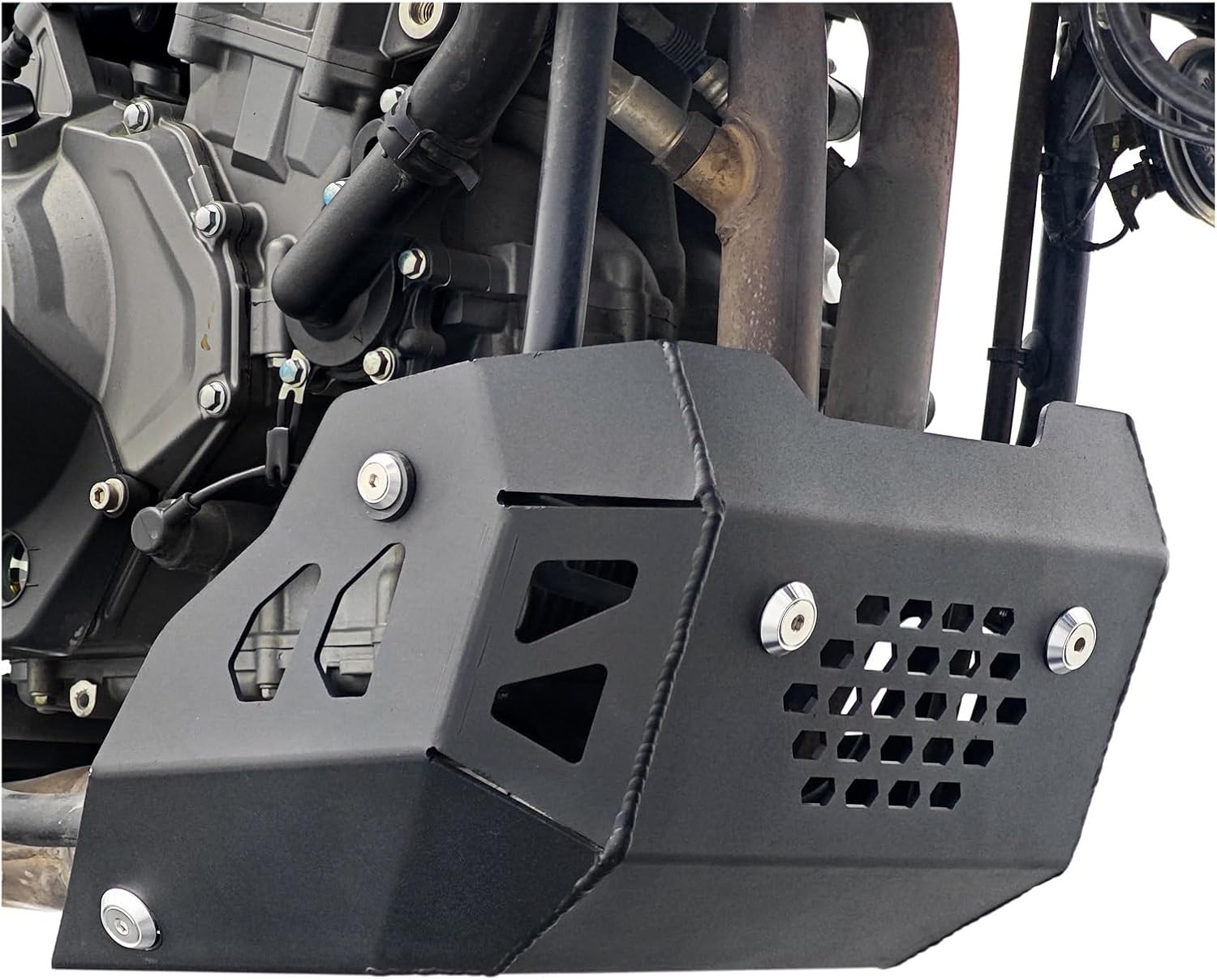 Fit for CFMOTO 450MT Fit for CF 450 MT MT450 2024 2025 Engine Belly Pan Cover Skid Plate Bash Frame Guard Motorcycle Accessories(Sliver)