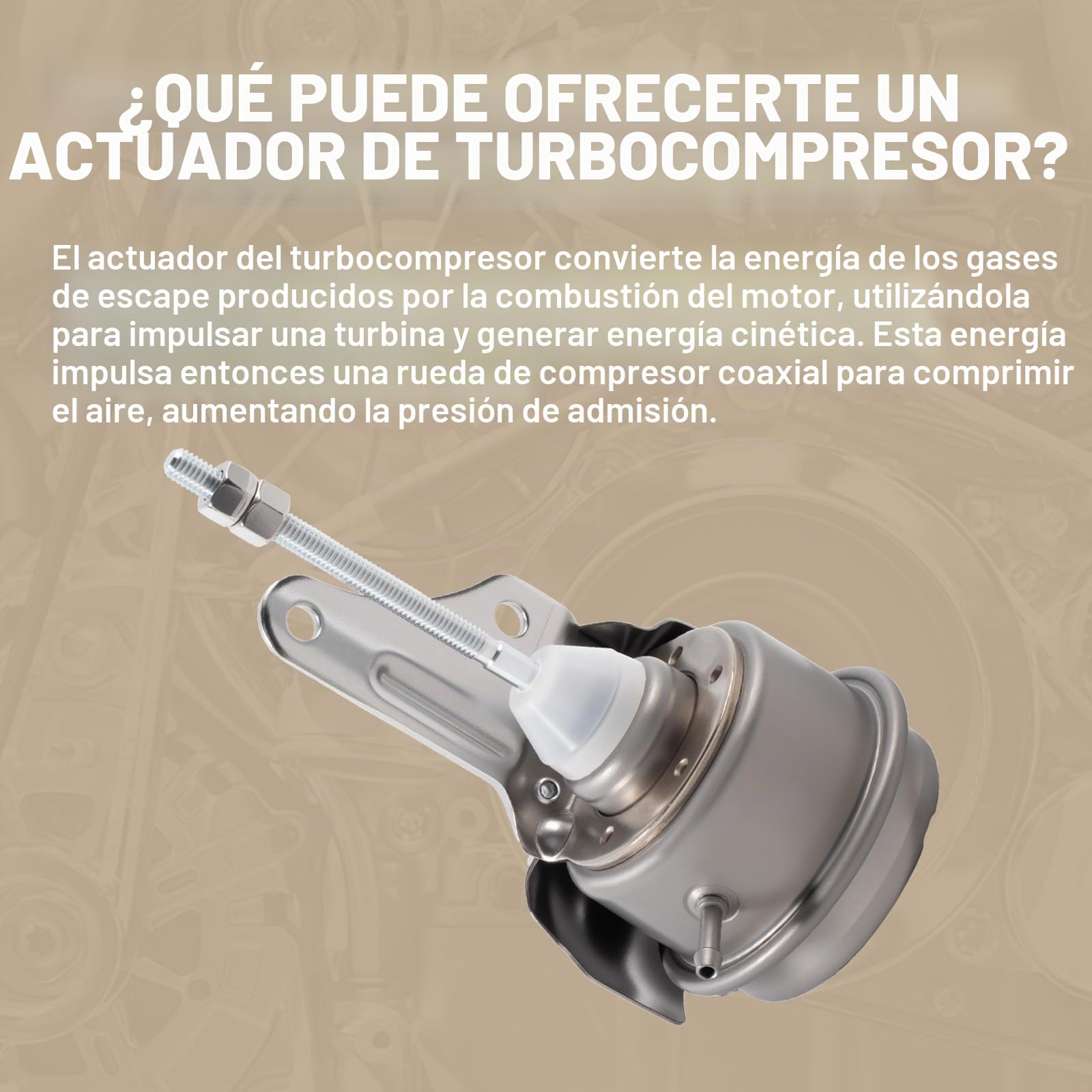 03G253014D Reemplazo del actuador de presión del actuador de vacío del turbocompresor para Audi A3 8P1 8PA VW Skoda Seat Golf V 1K1 1.9 TDI Polo 9N Passat 3C2 03G253019J 03G253019K