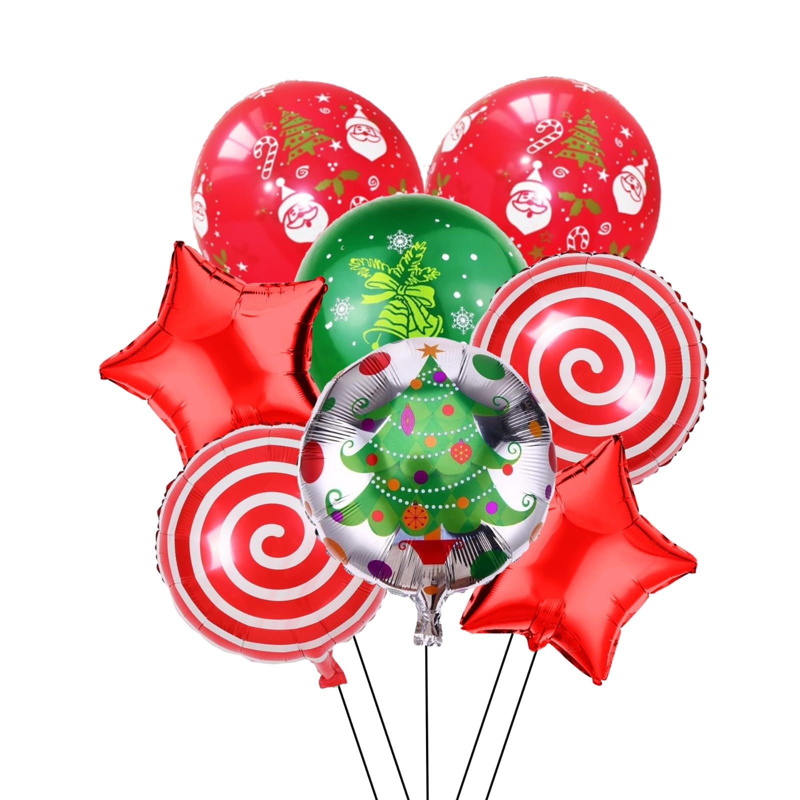 Godfather Christmas Balloon Garland Arch Combo Set Balloons for Christmas New Year Party Decorations (Combo-25)