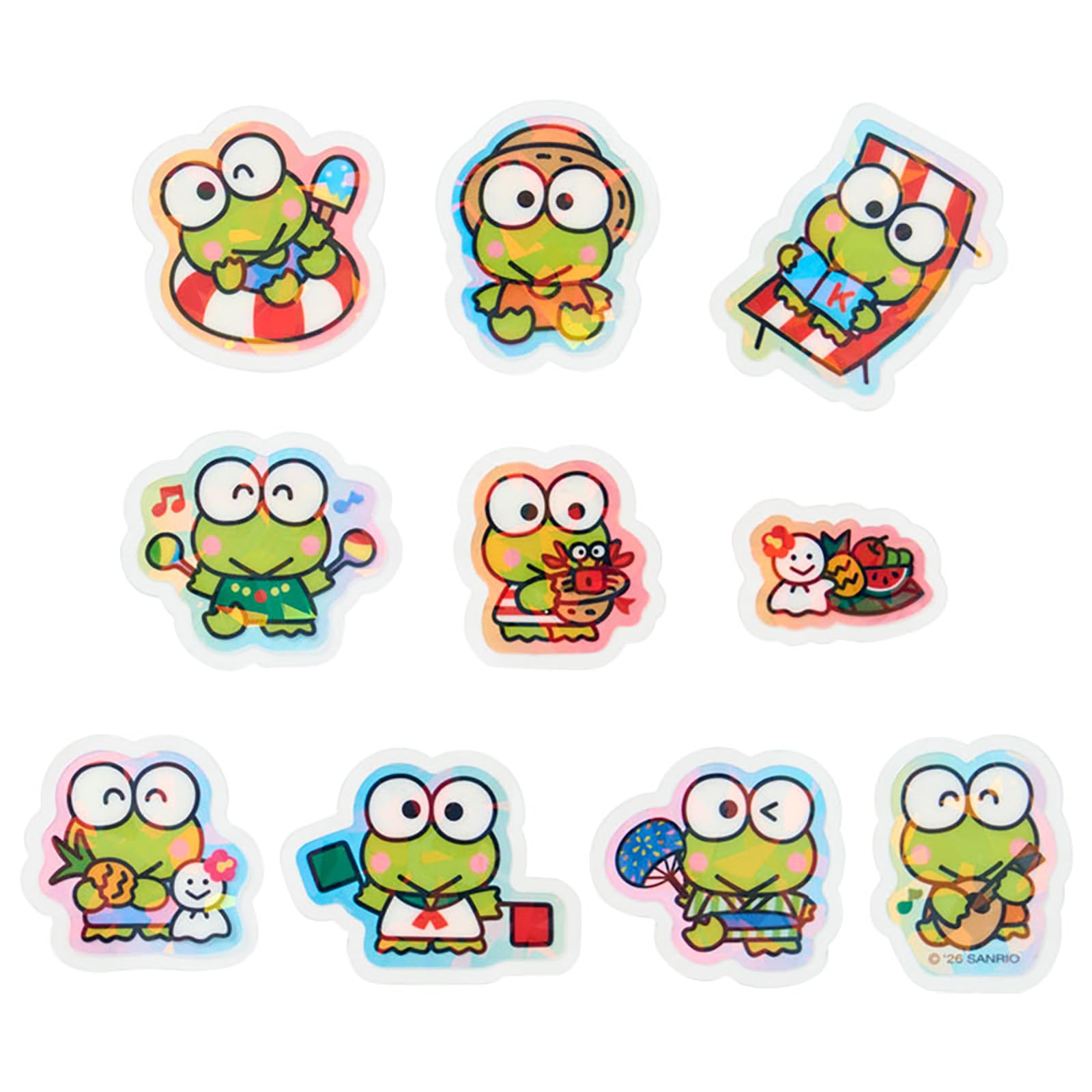 Amazon.co.jp: サンリオ(SANRIO) 夏シール けろけろけろっぴ 対象年齢3
