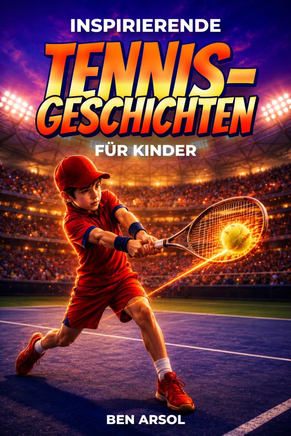 Inspirierende Tennisgeschichten für Kinder: 15 inspirierende wahre Tennisgeschichten für junge Leser mit Lektionen in Teamarbeit, Selbstvertrauen und niemals aufgeben