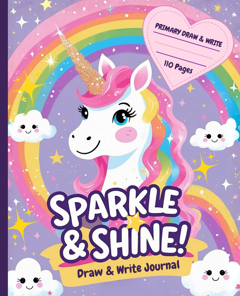 Sparkle & Shine: Primary Draw & Write Workbook Journal