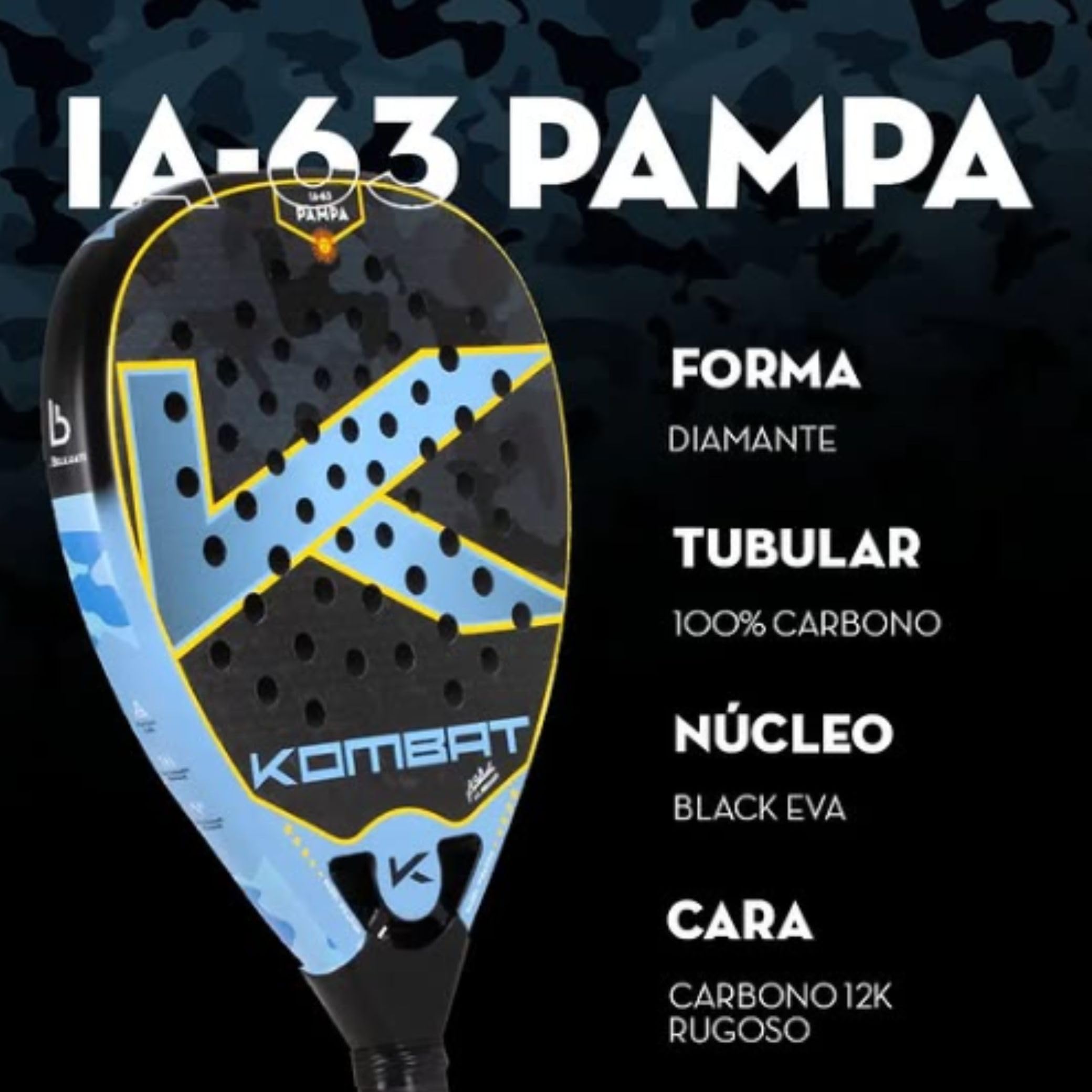 Raquette de padel Kombat