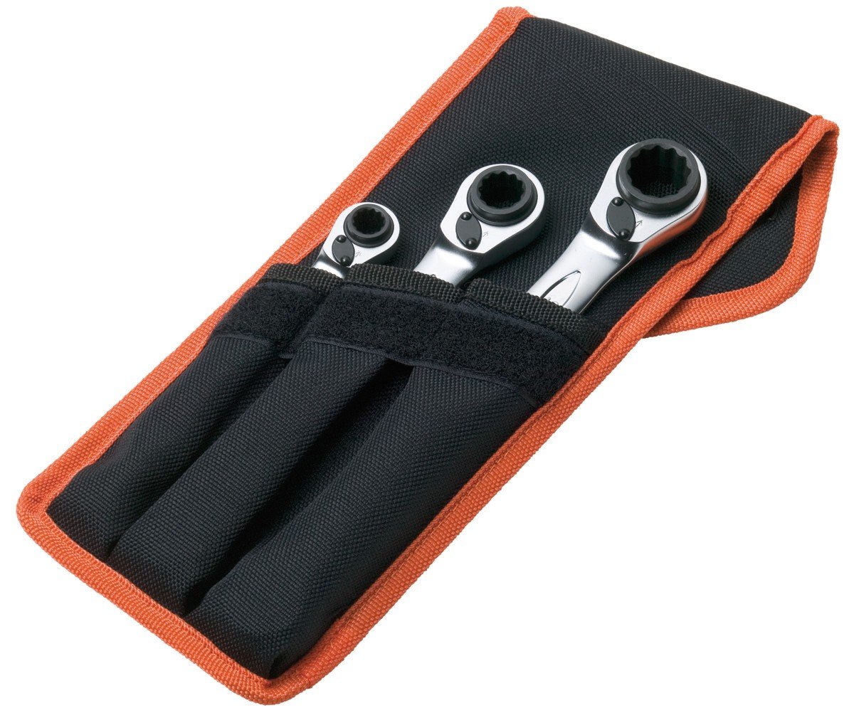 Bahco S4RM/3T S4RM Series Reversible Ratchet Spanner Set, 3 Piece
