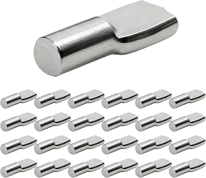 5mm Kitchen Cabinet Shelf pegs Support Shelf pins for Wood Shelving 50Pcs
