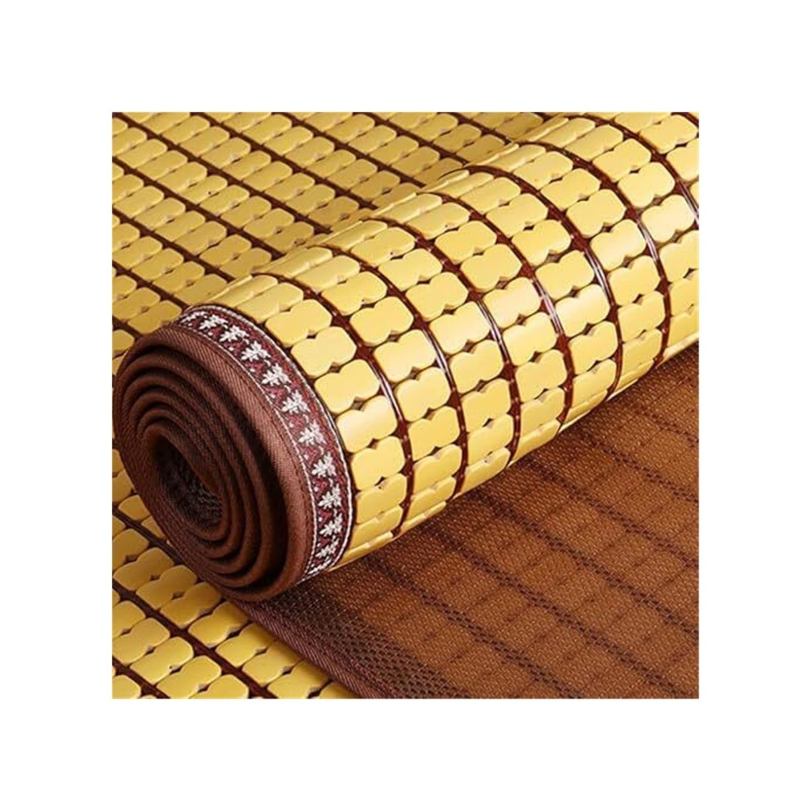 Summer Cooling Sleeping Pad Bamboo Double Sided Sleeping Mat Cooling Bed Pad For Summer Multiple Sizes(0.9mx1.9m/35″x75″)