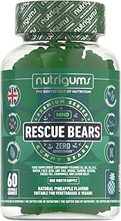 Rescue Bears Daytime Stress & Anxiety Relief Gummy | Green T
