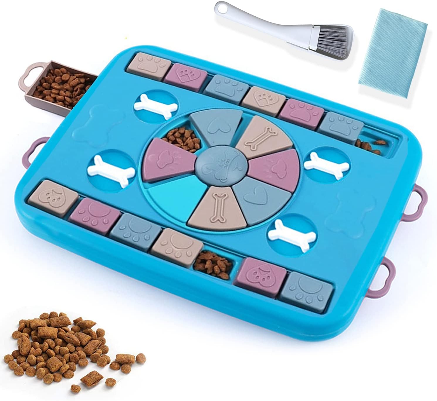 OHHLION Dog Puzzle Toys, Advanced Dog Puzzles for Smart Dogs，Interactive Dog Game Puzzle Toys for Dog Treat Dispensing, Slow Feeding and…