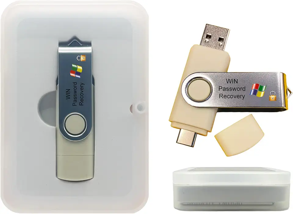 Pen Drive USB Inicializável para Redefinição de Senhas Linux e Windows – Recupera, Desbloqueia ou Restaura Acesso a Computadores Bloqueados – Ferramenta de Recuperação do Sistema para PC