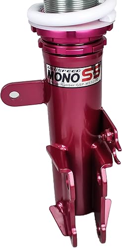 Miniatura 6 de Godspeed MSS0116 MonoSS Kit de bajada de coilover totalmente ajustable, altura de paseo, tensión de resorte y amortiguación de 16 clics, compatible
