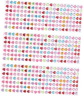 Hohopeti 3 Peças Adesivos De Joias De Rosto Decalques De Strass Adesivos De Cristal Infantil Adesivos De Rosto De Strass Brilhantes Adesivos De Gemas De Cristal Adesivos Feitos À Mão Pasta