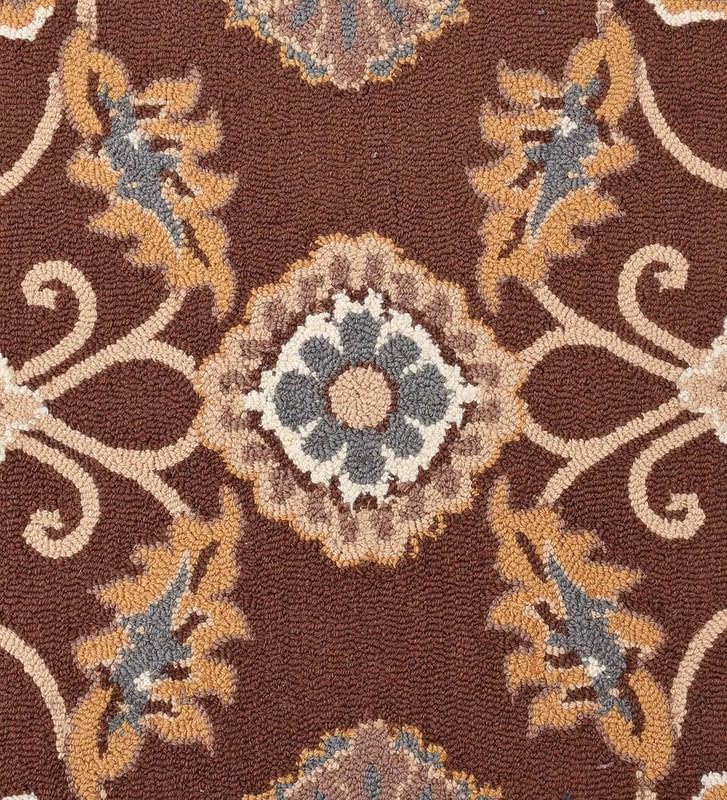 Image of OLEFIN Handmade Thick Woolen Anti Slip Carpet and Rugs for Living Room Bedroom Hall Dinning Room Kids Room