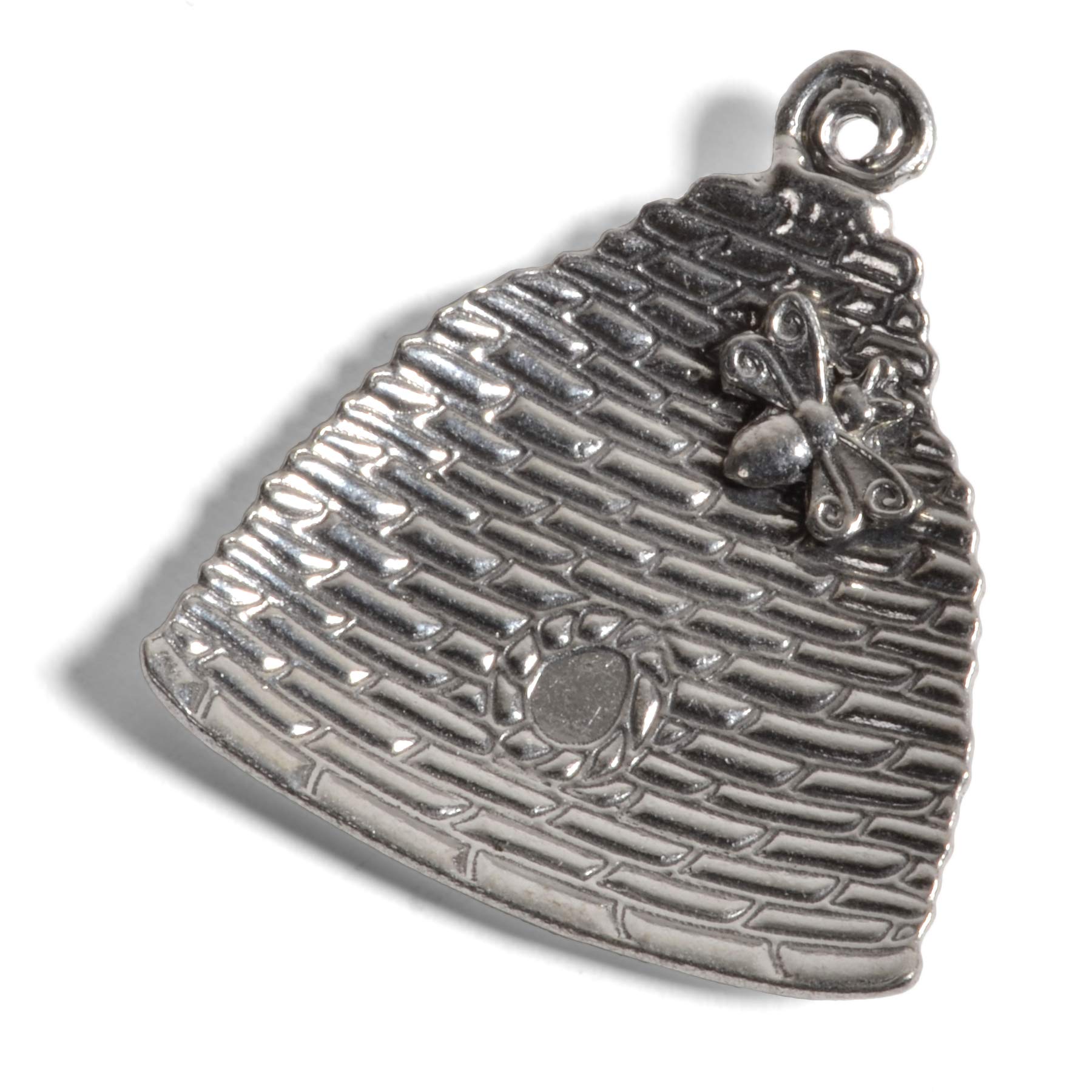 Beehive Pewter Teabag Holder Trinket Dish