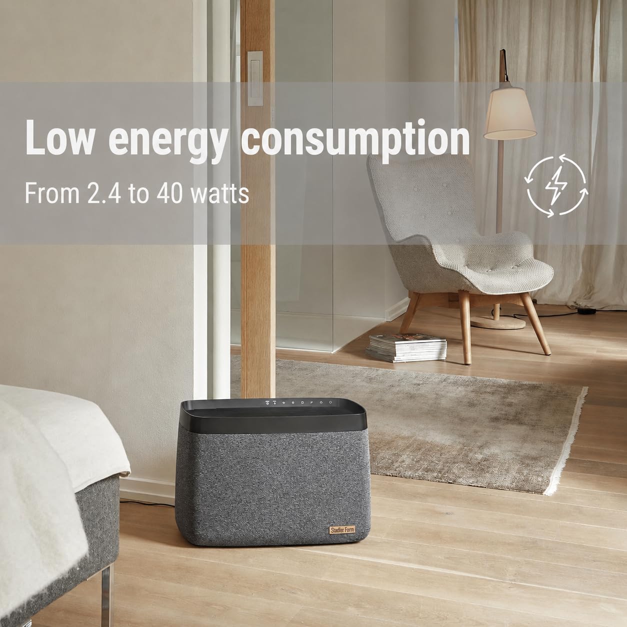 Amazon.co.jp: 【公式】Stadler Form Karl big 省エネ 気化式加湿器