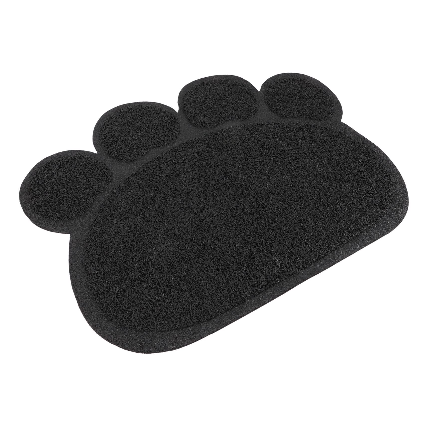 BESPORTBLE 3St Haustierbedarf katzenklo vorlegematte katzenklo vorleger matte Katzentoilette Wasserdichte Teppiche für den Innenbereich katzenstreu PVC-Streumatten Katzentrinkschale Pad Black