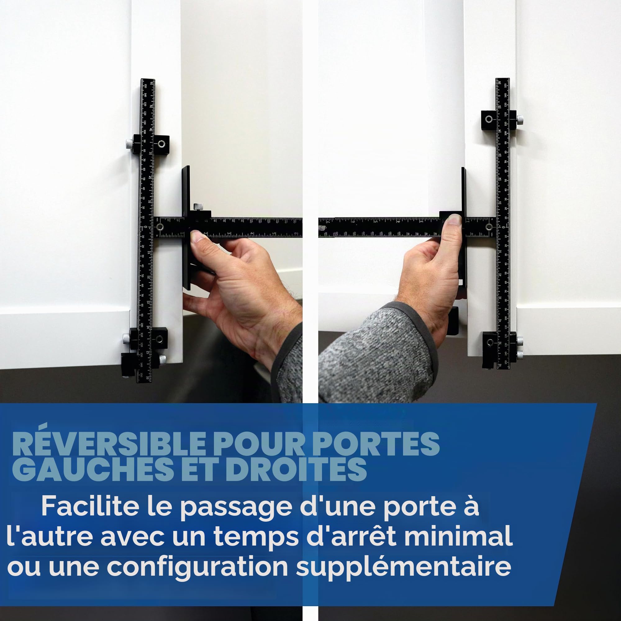Kreg KHI-XLPULL Gabarit de quincaillerie pour armoire Pro