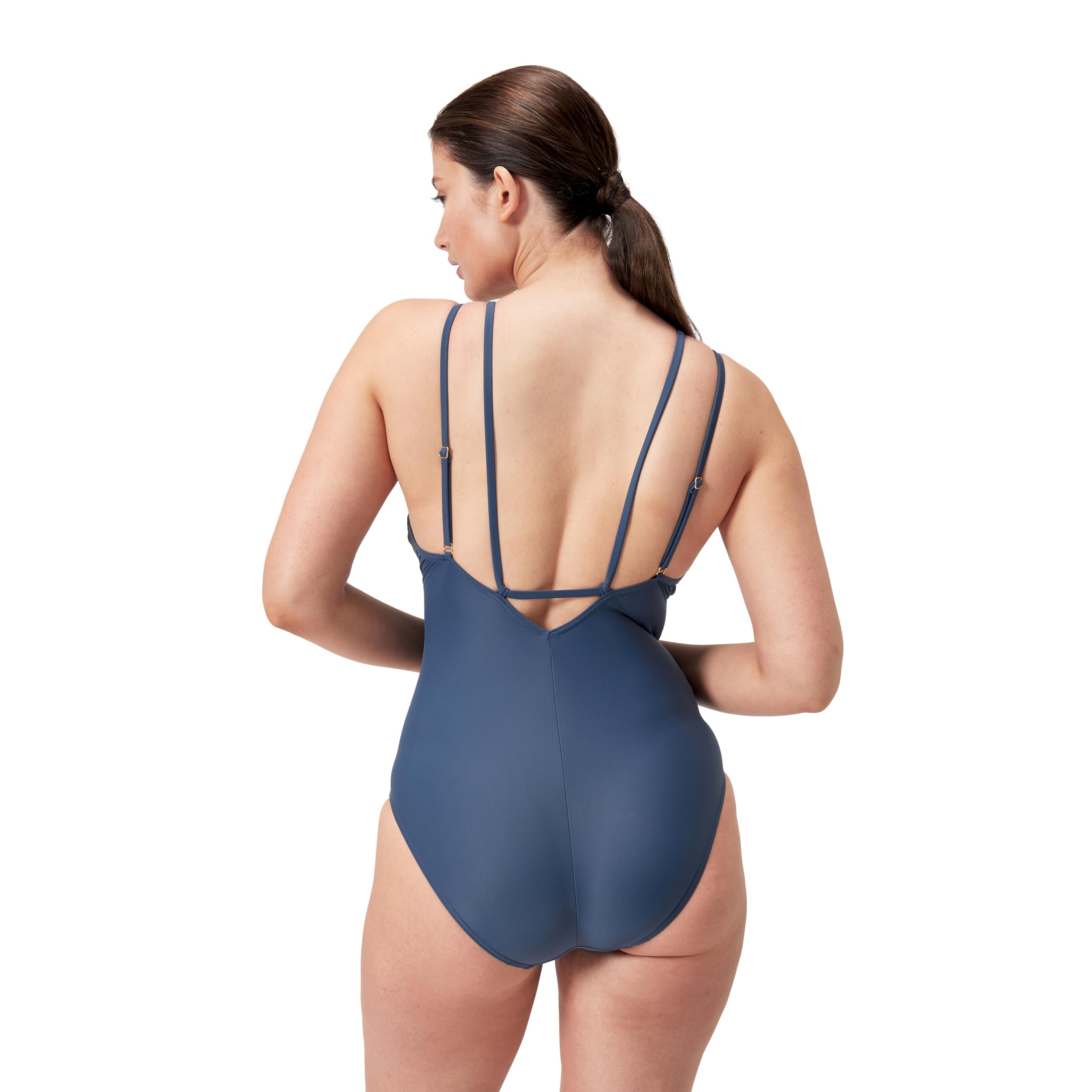 Speedo Shaping Strappy 1 Piece Costume da Bagno Donna (Pacco da 1)