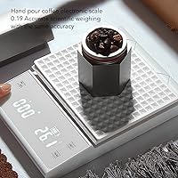 Vista 9 de Báscula digital de cocina, 105.82 oz/0.00 oz de alta precisión para alimentos, báscula digital de gramos y onzas para pérdida de peso, dieta