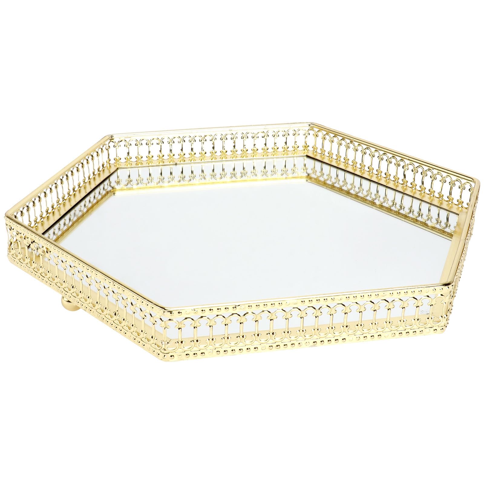 Plateau bijoux et maquillage pour organiser votre coiffeuse et éviter le désordre