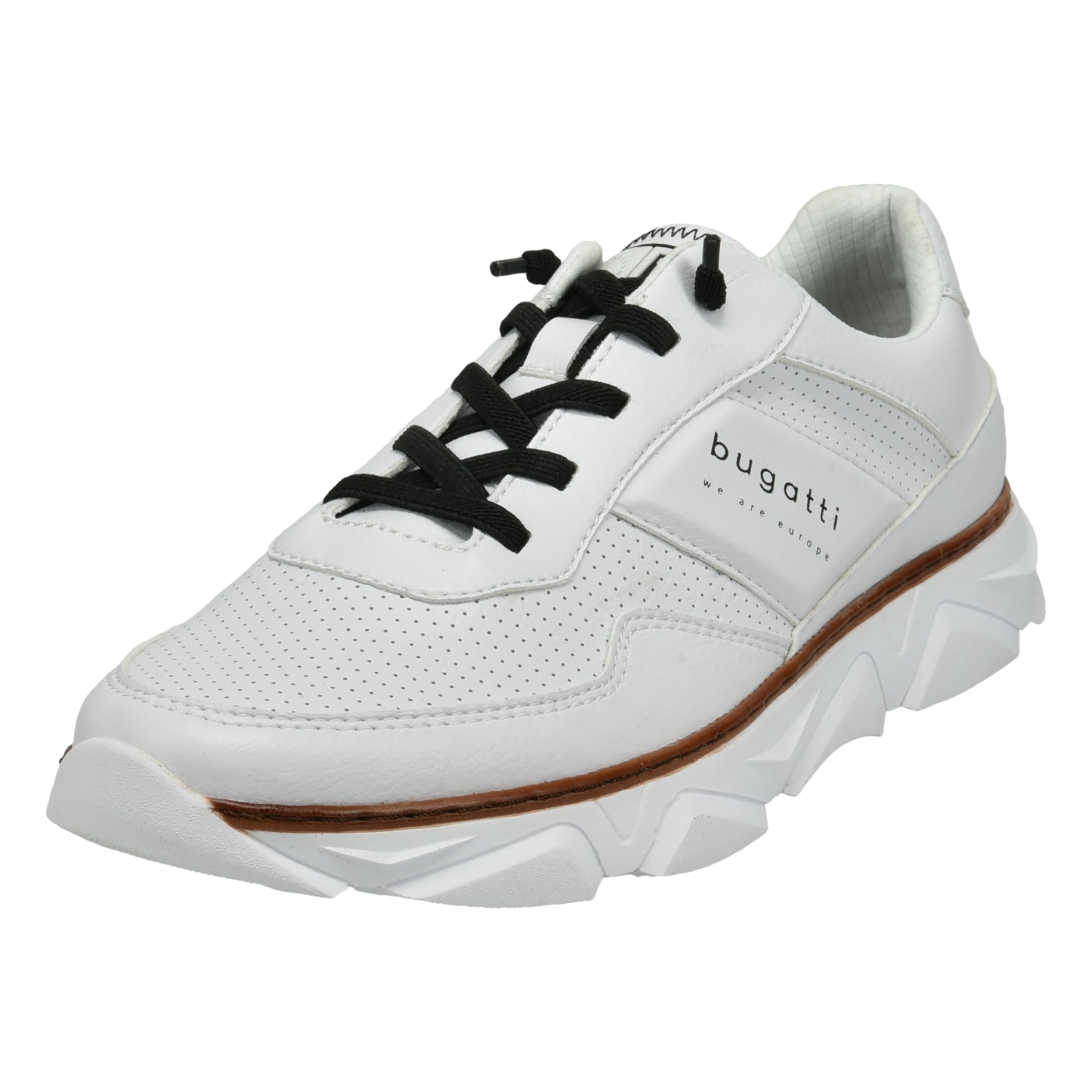 bugatti Herren Low-Top Sneaker, Männer Halbschuhe, Wechselfußbett