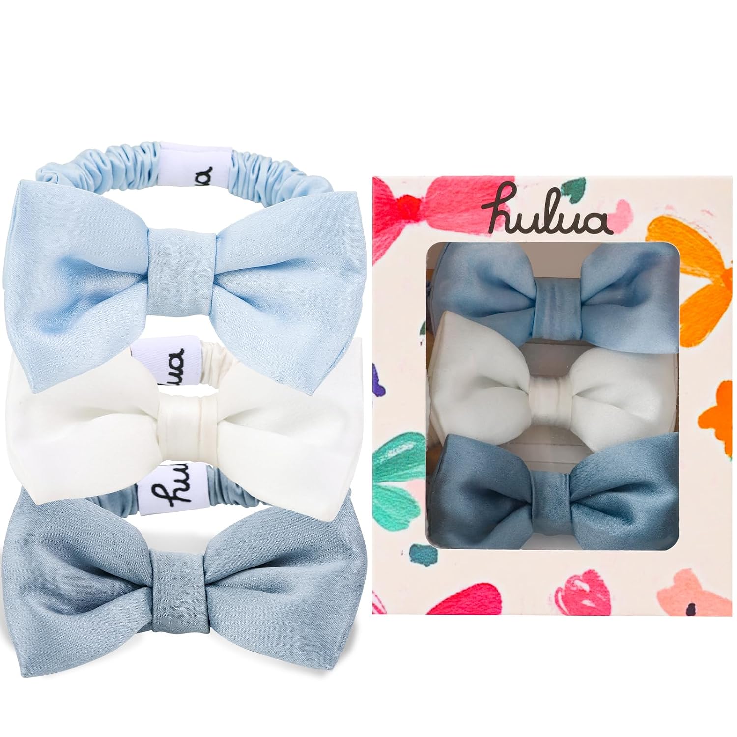 Silk Scrunchies - 100% Mulberry Silk Hair Ties | No Crease