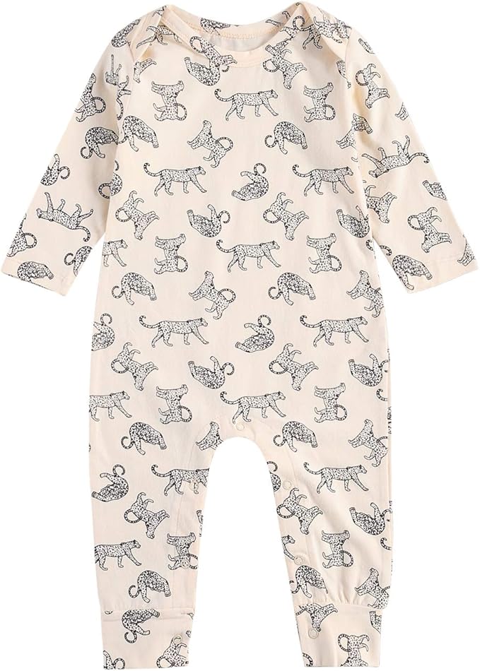 Jumpsuits für Kleinkinder, Babys, Jungen, Mädchen, Leopardenmuster ...