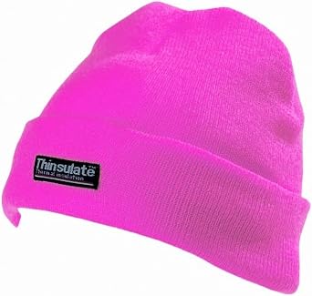 Yoko Unisex Hi-Vis Thermal 3M Thinsulate Winter Hat (One Size) (Hi Vis Orange)