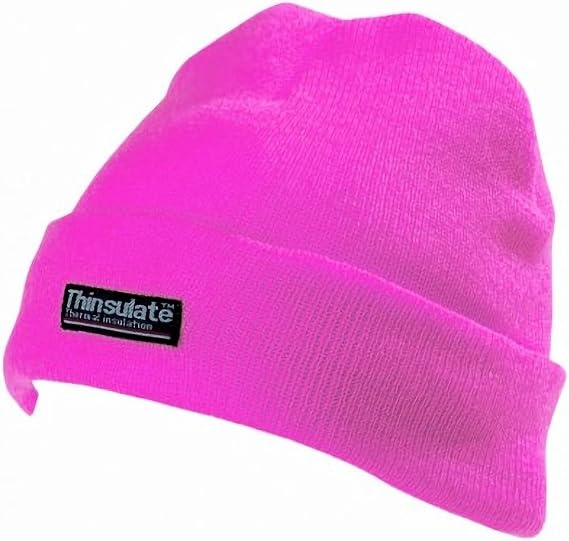 Yoko Unisex Hi-Vis Thermal 3M Thinsulate Winter Hat (One Size) (Hi Vis Orange)