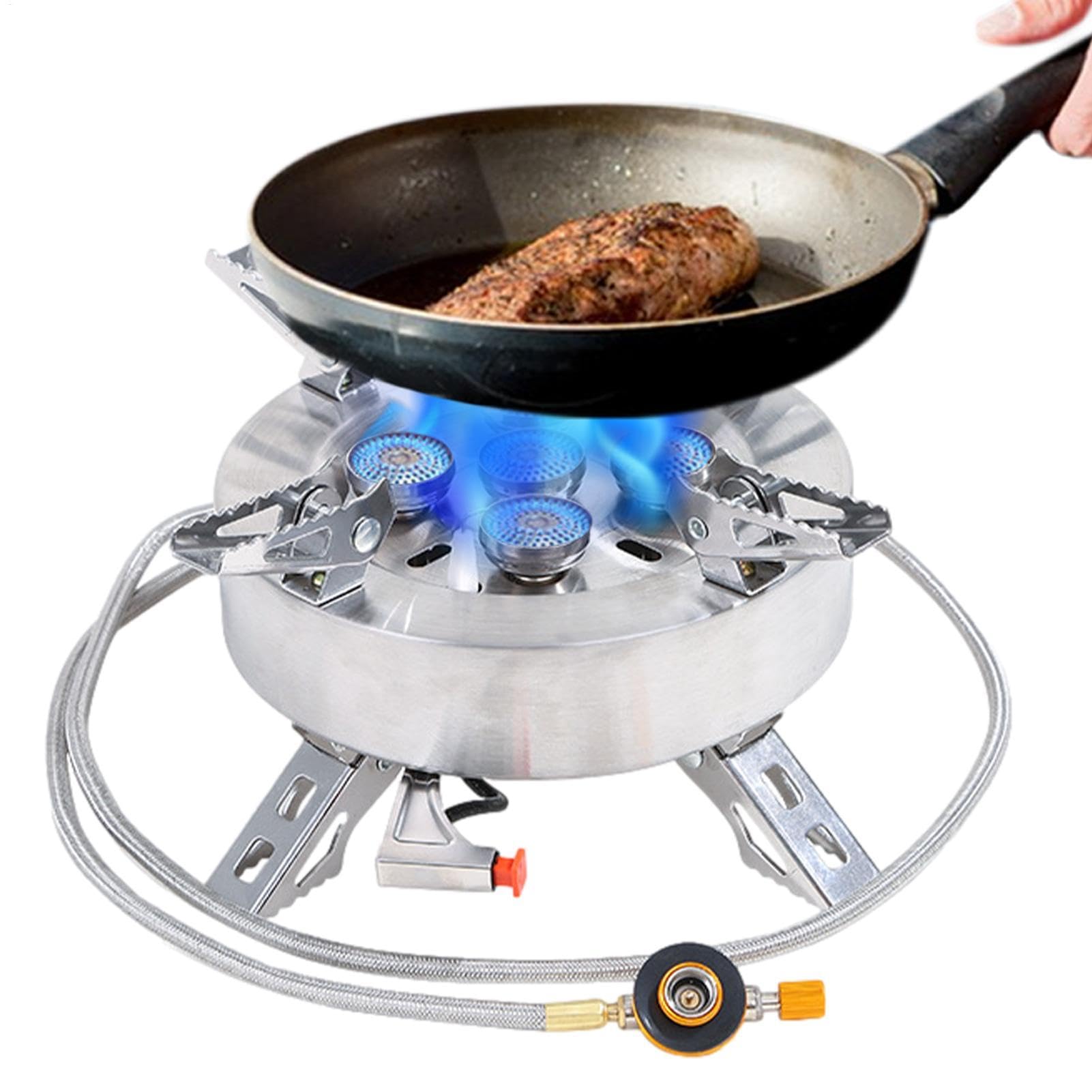 Brûleur de camping, poêle à cuisson portable Brûleur de cuisson extérieure | Cuiseur de camping, équipement de en plein air pour la randonnée, le talonnage et le pi