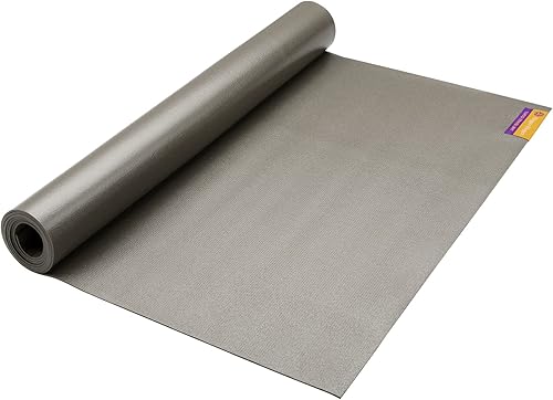 Hugger Mugger Tapete de yoga de viaje de tapas, súper portátil y duradero, superficie adhesiva texturizada, se puede plegar o enrollar, plegable,
