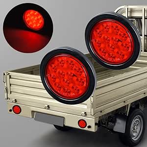 6 Light Backup Set 6 Clear White Oval Truck Trailer Reverse Back Up Light Kit - United Pacific Brand Truck Trailer Reverse Light Kit - Foto 10