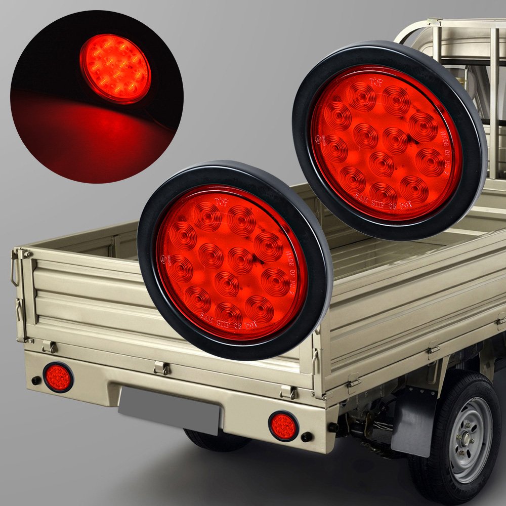 Astra Depot Trailer Lights RED 4
