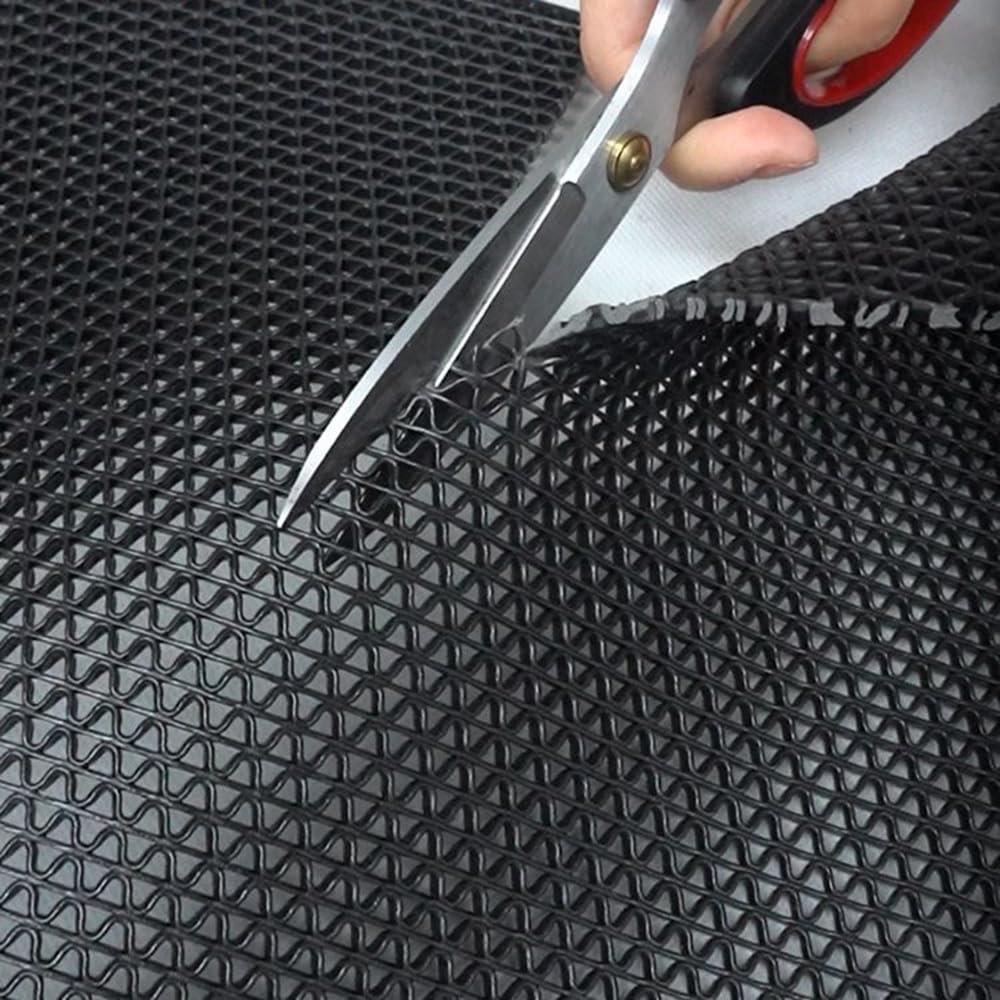 PVC Drainage Floor Mat Non-Slip Commercial Wet Area Mat for Outdoor and Indoor Restaurant Kitchen Bar Swimming Pool Splash Matting Water Drain Flooring Mat (Black, 4FTX10FT) — Amazon image 6