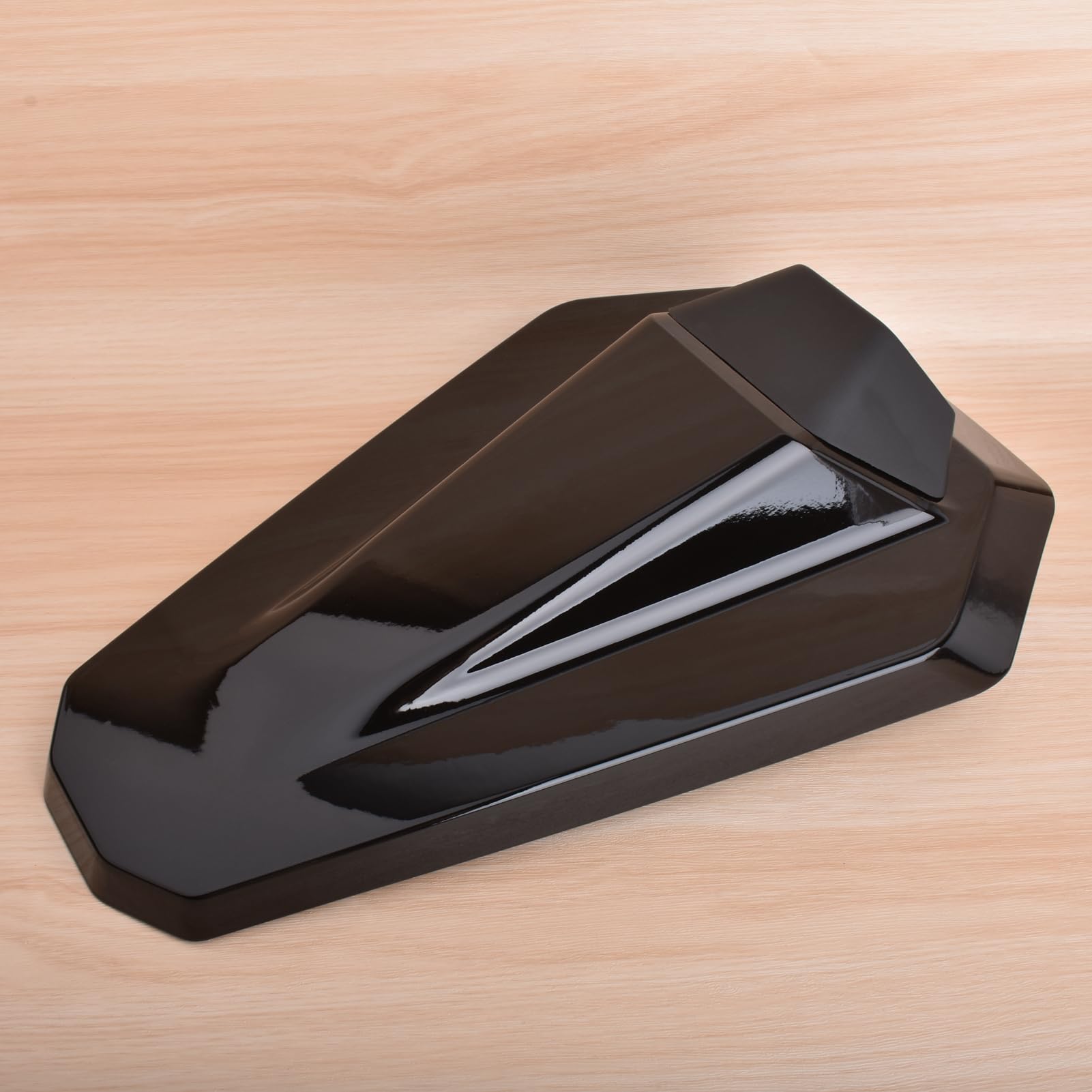 Capot de siège arrière Passager de Moto Carénage de siège arrière Solo K&T&M Duke 390 DUKE390 DUKE-390 2024 2025 Accessoires (Noir Brillant)