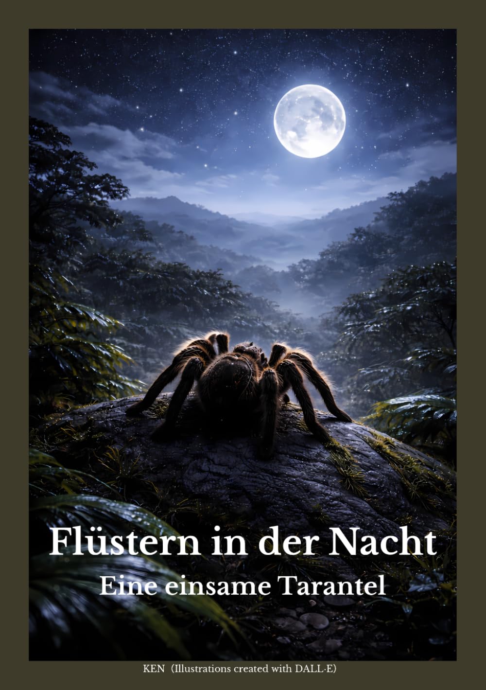 Flüstern in der Nacht: Eine einsame Tarantel (Naturgeschichten von Einsamkeit und Stille)