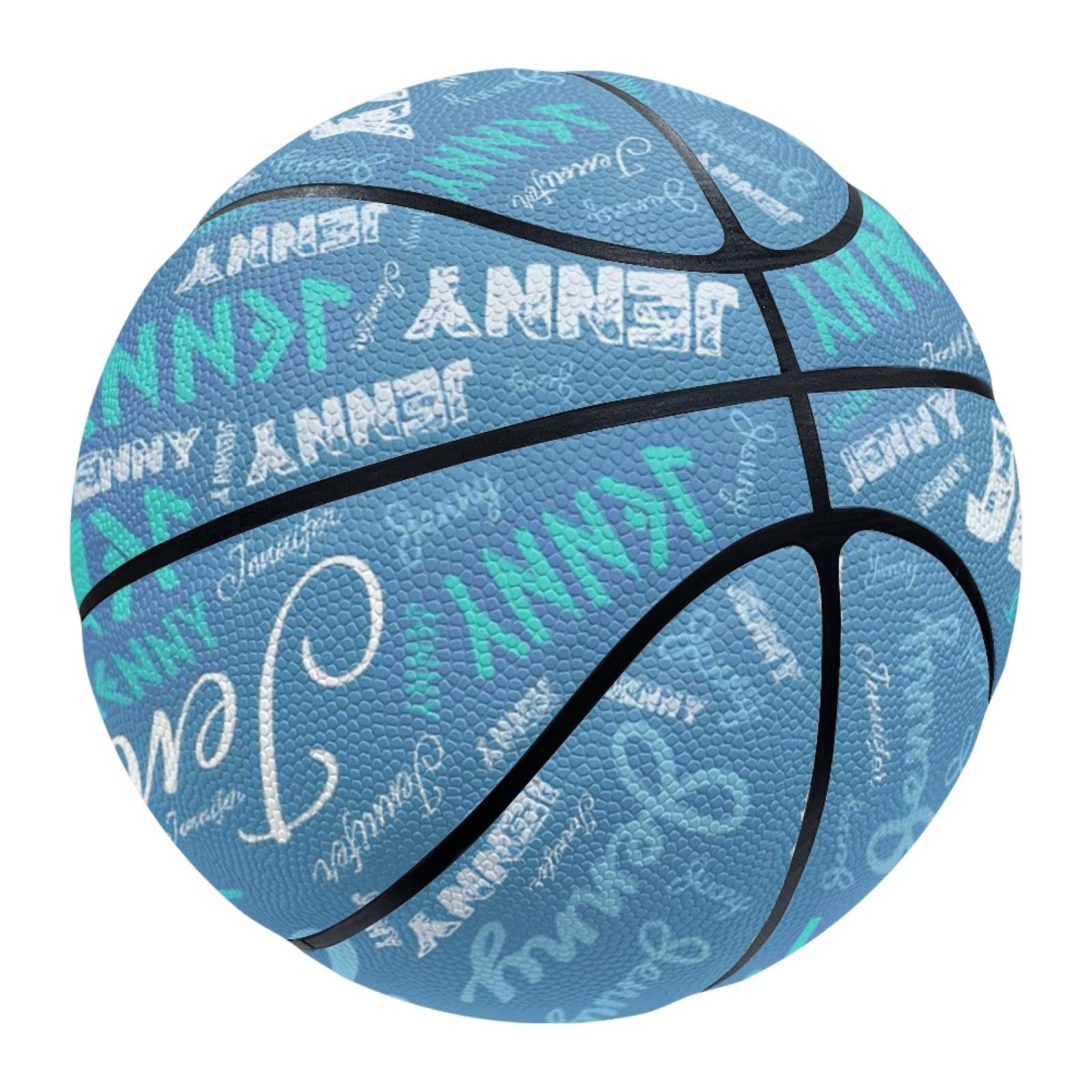 Personalisierter Basketball mit Namen, individuell bedruckter Basketball-Name, Größe 7 (29,5in) / Größe 5 (27,5in), personalisiertes Basketball-Geschenk, Geburtstagsgeschenk, Team-Geschenke